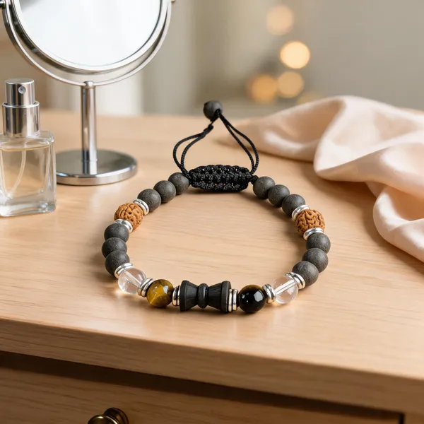 Black_Multi_Crystal_Rudraksha_Adjustable_Spiritual_Bracelet_For_Unisex