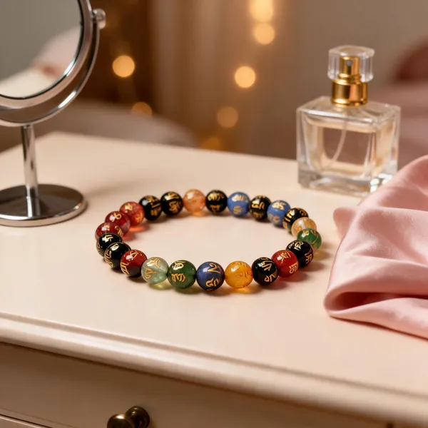Multicolor_Natural_Crystal_Om_Mani_Spiritual_Beaded_Bracelet