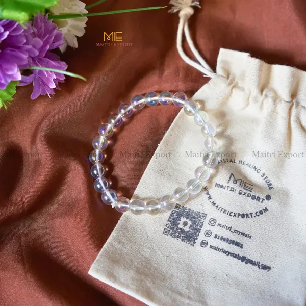 Clear_Natural_Quartz_Crystal_Beaded_Bracelet_For_Unisex