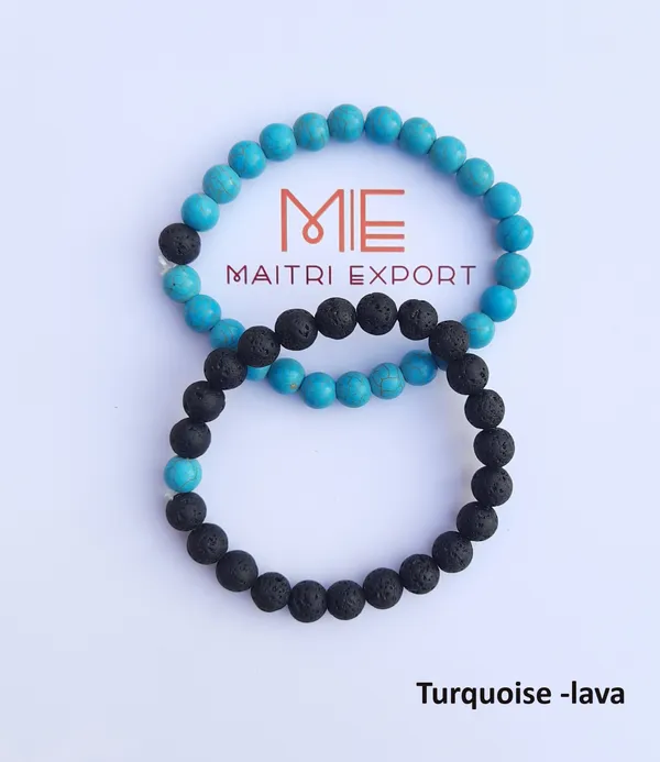 Turquoise_Black_Natural_Turquoise_Lava_Stone_Beaded_Couple_Bracelet_Set