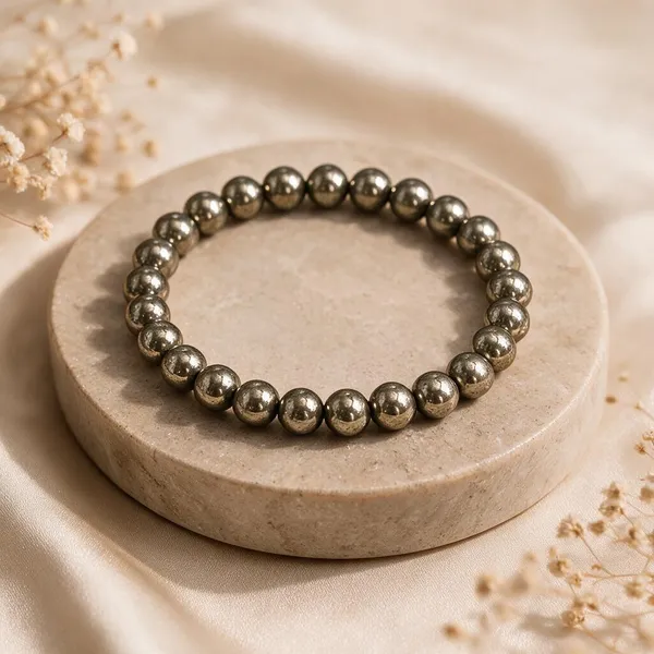 Brassy_Natural_Pyrite_Crystal_Beaded_Bracelet_For_Women