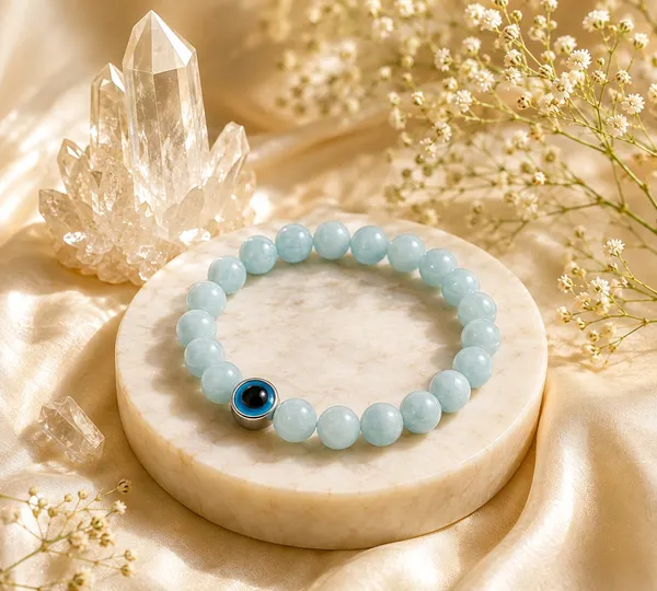 Blue_Natural_Amazonite_Crystal_Beaded_Bracelet_For_Unisex