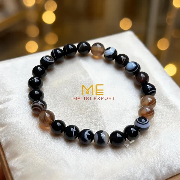 Black_Natural_Sulemani_Hakik_Crystal_Beaded_Bracelet_For_Unisex