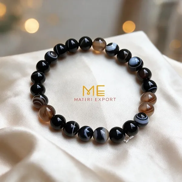 Black_Natural_Sulemani_Hakik_Crystal_Beaded_Bracelet_For_Unisex