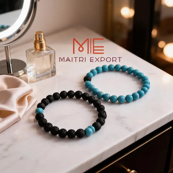 Turquoise_Black_Natural_Turquoise_Lava_Stone_Beaded_Couple_Bracelet_Set