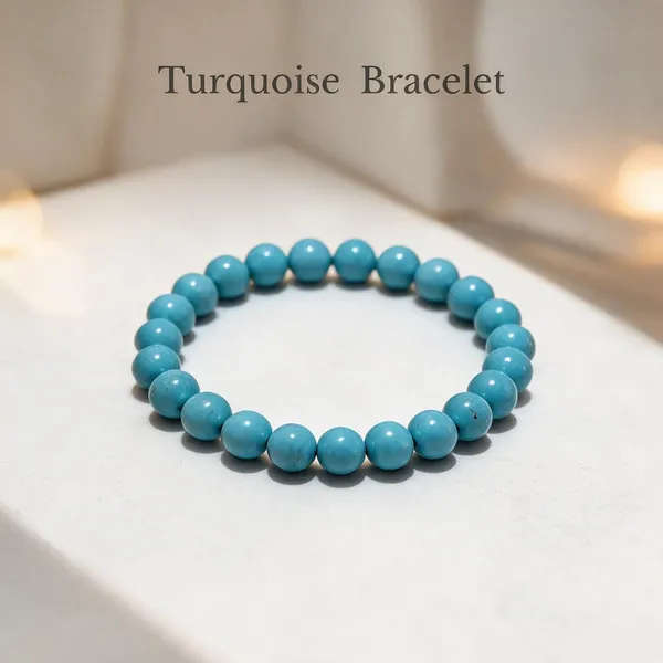 Turquoise_Natural_Crystal_Beaded_Bracelet_For_Unisex