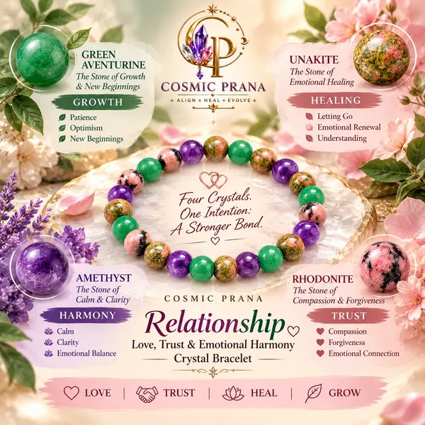 Relationship_Love,_Trust_&_Emotional_Harmony_Crystal_Bracelet_|_Free_Selenite_Plate