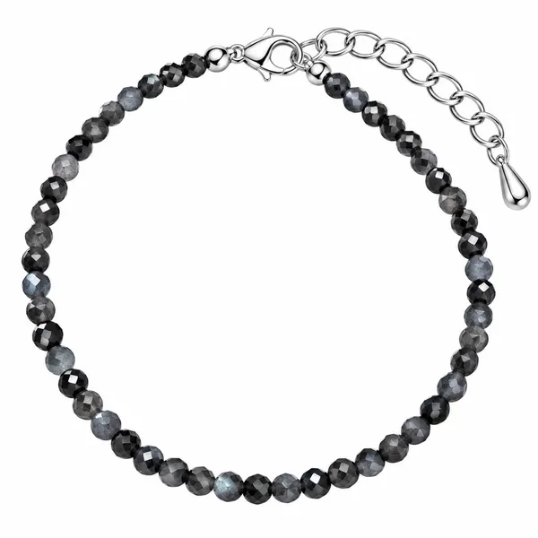 Silver_Obsidian_Protection_&_Grounding_Faceted_Anklet