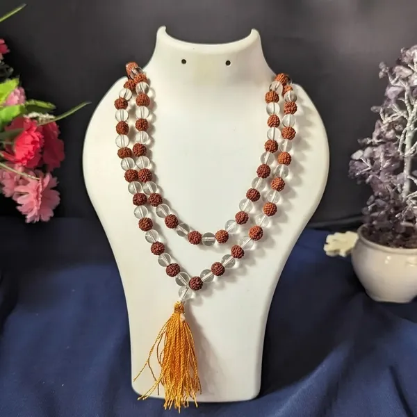 Clear_Quartz_&_Rudraksha_Divine_Balance_Necklace