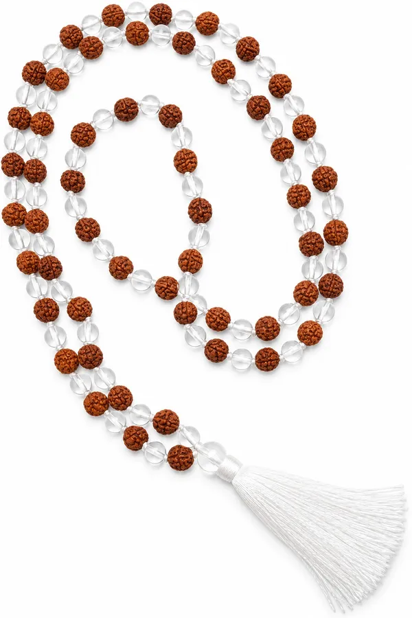 Clear_Quartz_&_Rudraksha_Divine_Balance_Necklace
