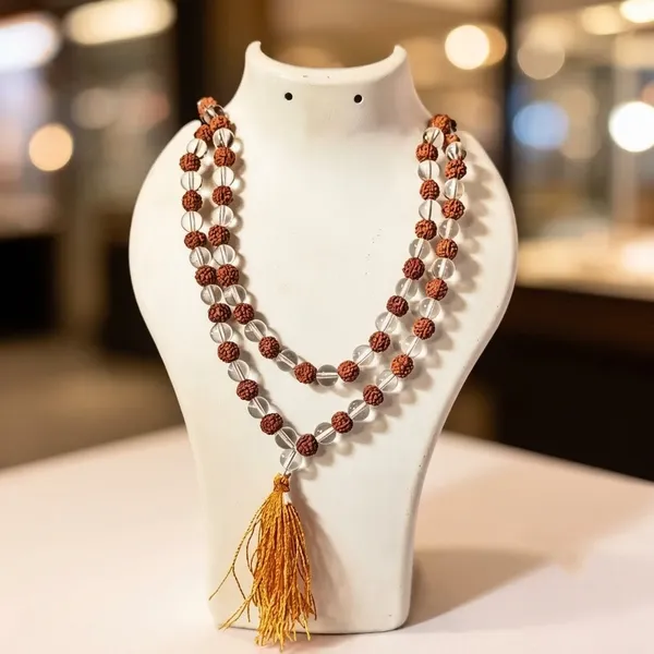 Clear_Quartz_&_Rudraksha_Divine_Balance_Necklace