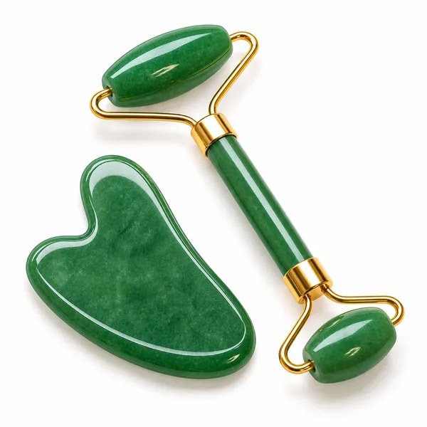 Green_Jade_Facial_Roller_&_Gua_Sha_Self-Care_Combo_–_Massage,_De-Puff_&_Relax