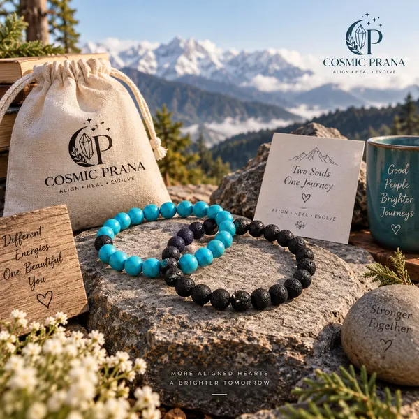 Turquoise_&_Lava_Connection,_Communication_&_Grounding_Couple_Bracelets