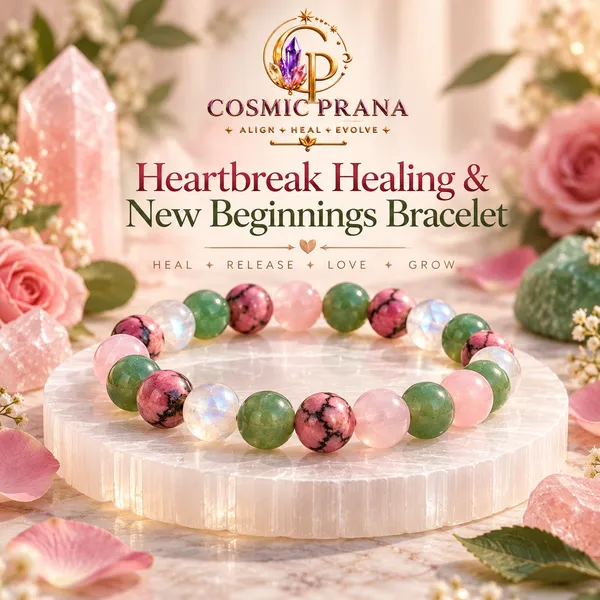 Heartbreak_Healing_&_New_Beginnings_Bracelet_|_Free_Selenite_Plate
