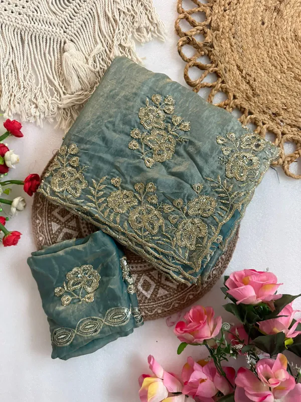 Pure_Fandy_Satin_Fabric_With_Embroidery_Work