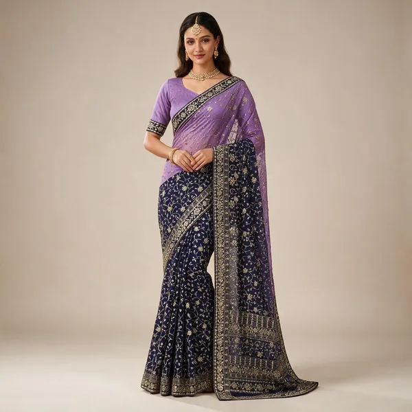 Georgette_Peding_Fabric_On_Beautiful_7_Mm_Embrodery_Heavy_Sequence