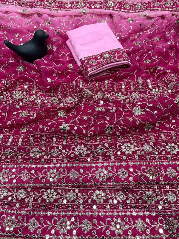 Georgette_Peding_Fabric_On_Beautiful_7_Mm_Embrodery_Heavy_Sequence