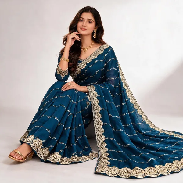 Morpitch_Satin_With_C_Pallu_Bits_Embroidery_Work