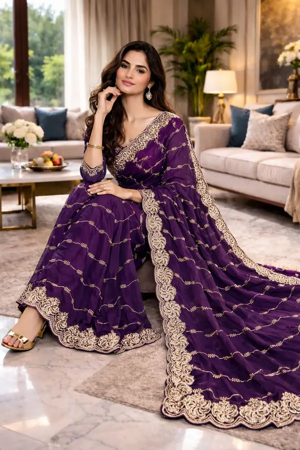 Purple_Satin_With_C_Pallu_Bits_Embroidery_Work