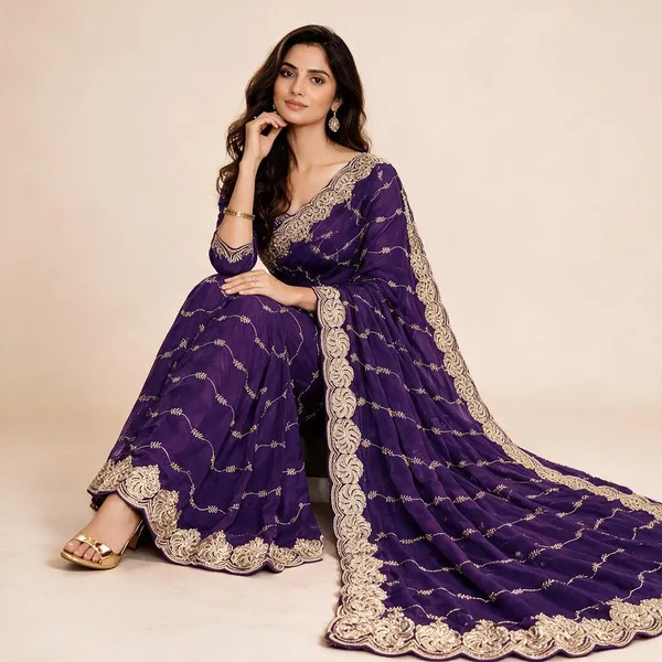 Blue_Satin_With_C_Pallu_Bits_Embroidery_Work