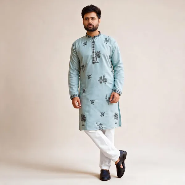 Functions_and_Party_wear_Kurtas_in_silk_fabric