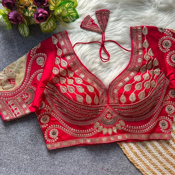 Bridal_blouse_Rani_Cut_Work_Heavy_Gold_Jari_Work_Bridal_Blouse