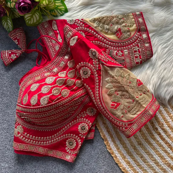 Bridal_blouse_Rani_Cut_Work_Heavy_Gold_Jari_Work_Bridal_Blouse