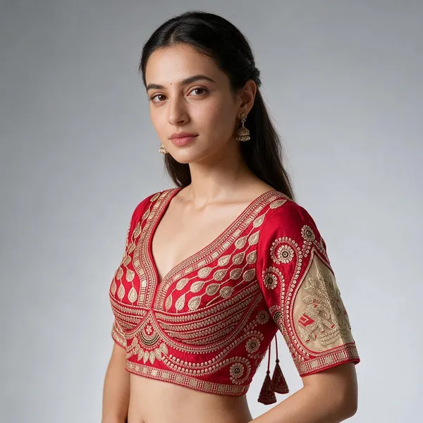 Bridal_blouse_Rani_Cut_Work_Heavy_Gold_Jari_Work_Bridal_Blouse