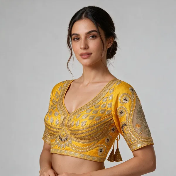 Bridal_blouse_Rani_Cut_Work_Heavy_Gold_Jari_Work_Bridal_Blouse