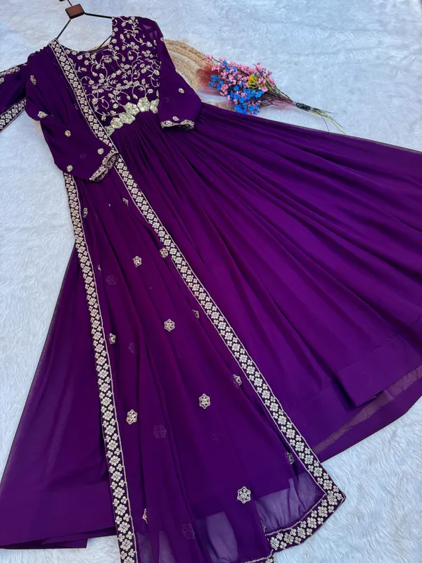 Purple_Silk_Zari_Sequin_Embroidered_Gown_For_Women