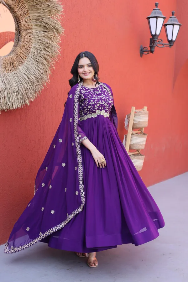 Purple_Silk_Zari_Sequin_Embroidered_Gown_For_Women