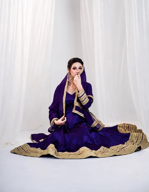 Blue_Silk_Sequin_Embroidered_Anarkali_Dress_For_Women