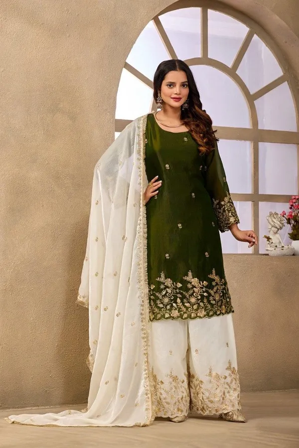 Green_Satin_Silk_Sequin_Embroidered_Sharara_Set_For_Women