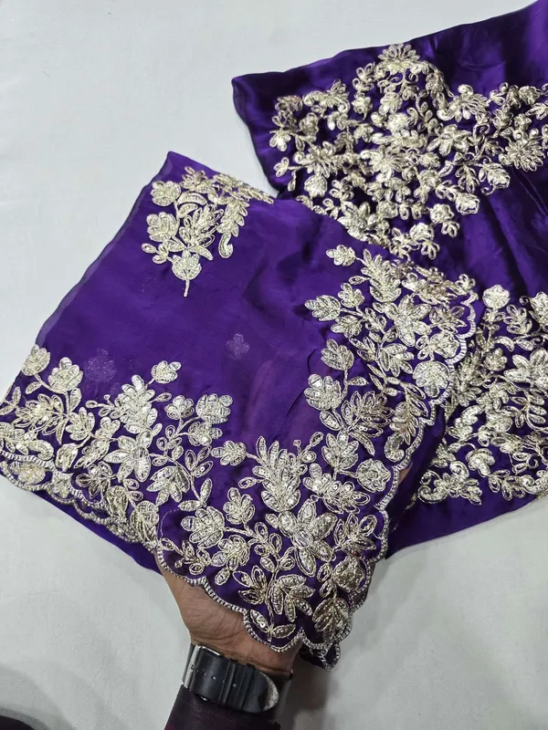 Blue_Color_Beautiful_PArtywear_Saree