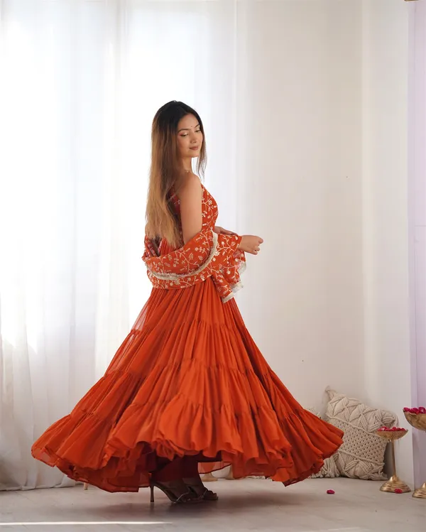 Fox_Georgette_Fabric_Fully_Flair_Anarkali_With_Duppta_Set_Pent_Ready_To_Wear