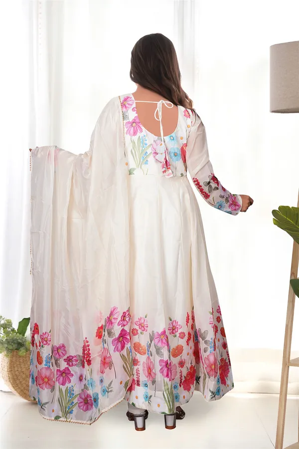 Organja_Silk_Fabric_Fully_Flair_Kali_Pattern_And_Canvas_Patta_With_Duppta_Set_Pent_Ready_To_Wear