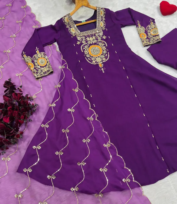 Purple_Color_Anarkali_Suit__in_Vichitra_Silk_Fabric