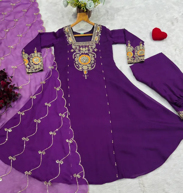 Purple_Color_Anarkali_Suit__in_Vichitra_Silk_Fabric