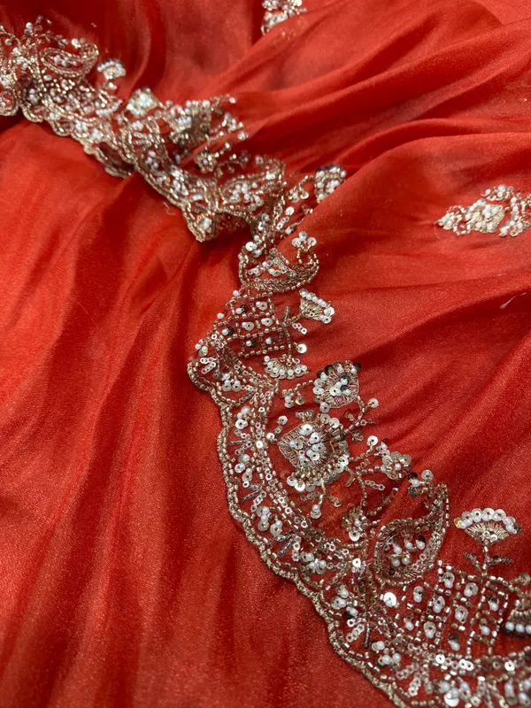 Red_Premium_Soft_Tissue_silk_Designer_Saree_with_Motis_And_Beads_Heavy_Embroidered_Work_