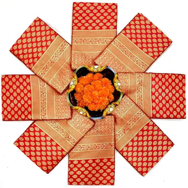 Red_Cotton_Silk_Woven_Banarasi_Saree_For_Women_(Pack_Of_8)