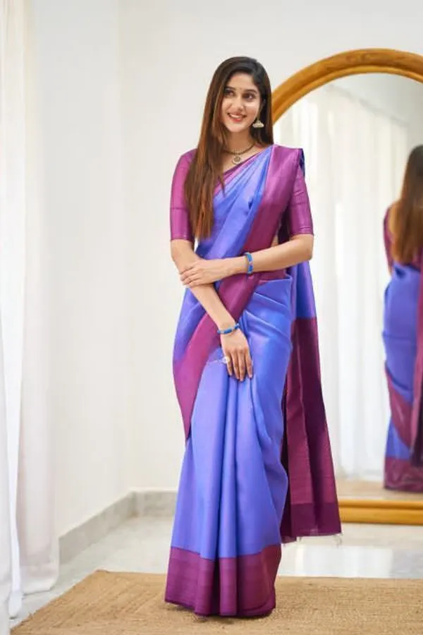 Purple_Cotton_Silk_Woven_Banarasi_Saree_For_Women
