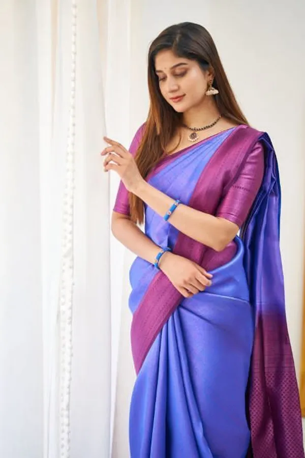 Purple_Cotton_Silk_Woven_Banarasi_Saree_For_Women