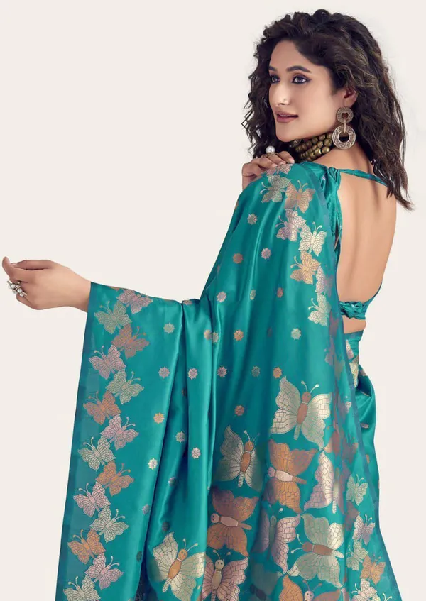 Blue_Pure_Silk_Woven_Banarasi_Regular_Saree_For_Women