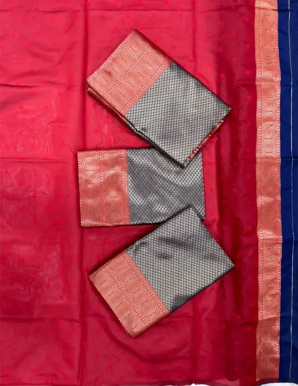 Grey_Cotton_Silk_Woven_Banarasi_Saree_For_Women