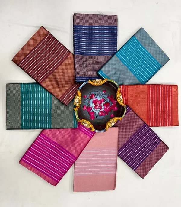 Purple_Silk_Blend_Striped_Self_Design_Banarasi_Saree_For_Women