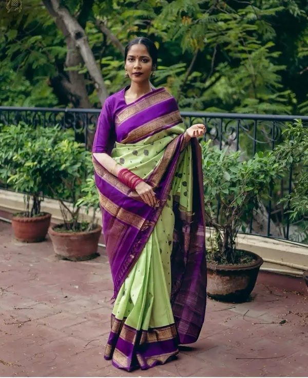 Light_Green_Cotton_Silk_Jacquard_Woven_Banarasi_Saree_For_Women