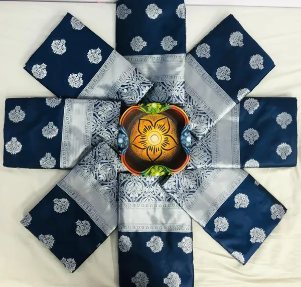Blue_Cotton_Silk_Woven_Banarasi_Saree_For_Women