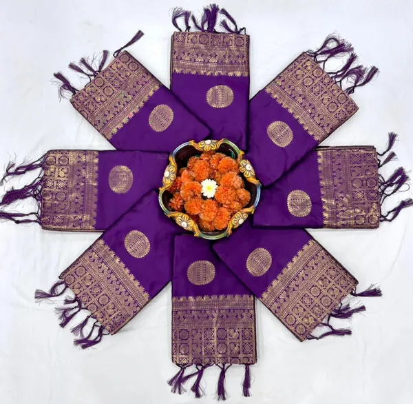 Purple_Cotton_Silk_Jacquard_Woven_Banarasi_Saree_For_Women