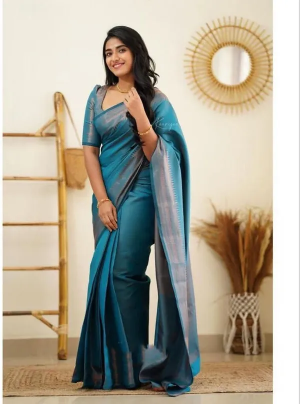 Blue_Cotton_Silk_Jacquard_Woven_Regular_Saree_For_Women