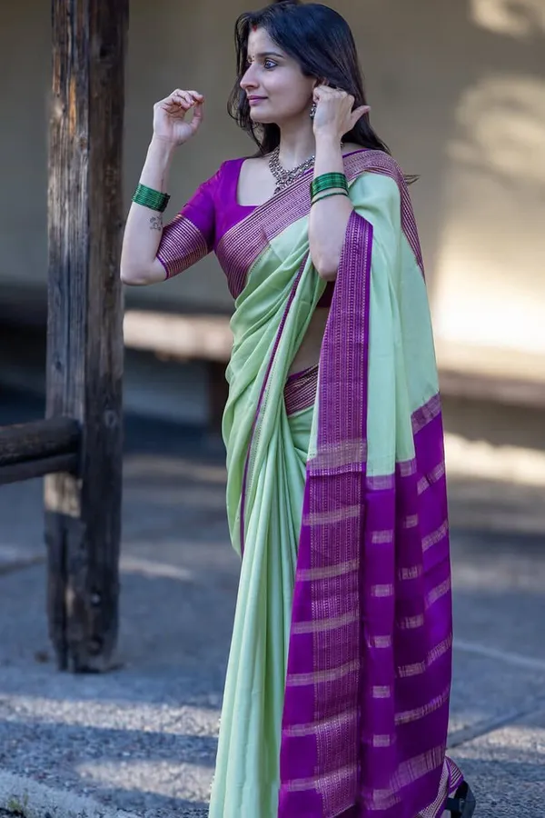 Light_Green_Cotton_Silk_Woven_Daily_Wear_Saree_For_Women